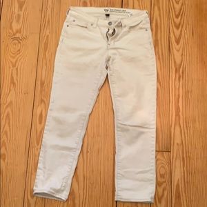 Vintage gap white jeans 27